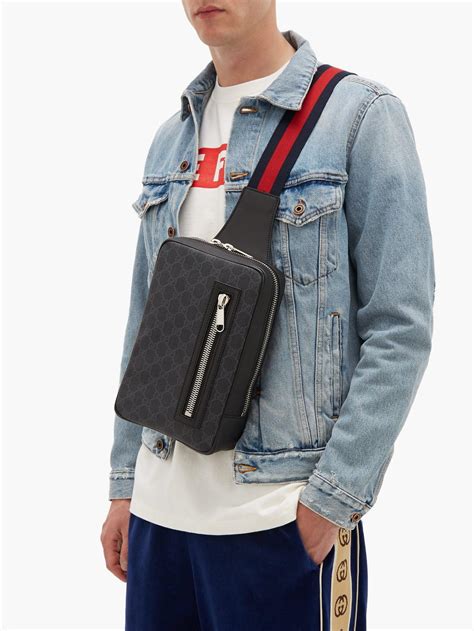 gucci supreme body bag|gucci gg supreme crossbody bag.